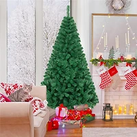 Costway 6ft. Unlit Green Artificial Christmas Tree
