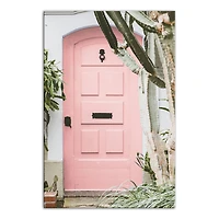 Blush door 24" x 36" Canvas Wall Art