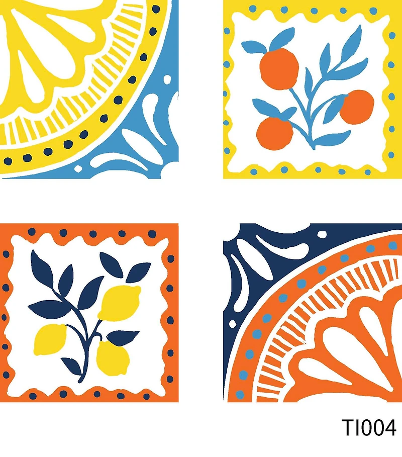 Citrus Tiles Paint-by-Number Gallery Mini Kit by Artist's Loft®