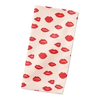 J'adore Lips 10" x 10" Cotton Twill Napkin