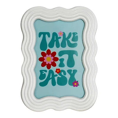 4" x 6" Waves Retro Frame by Studio Décor