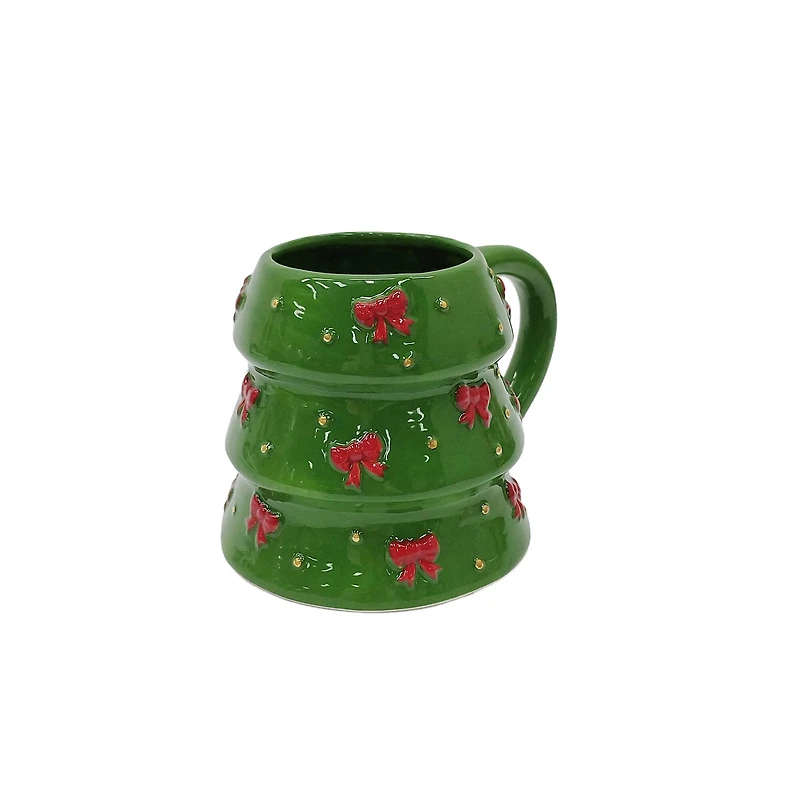 13.5oz. Christmas Tree Ceramic Mug by Ashland®