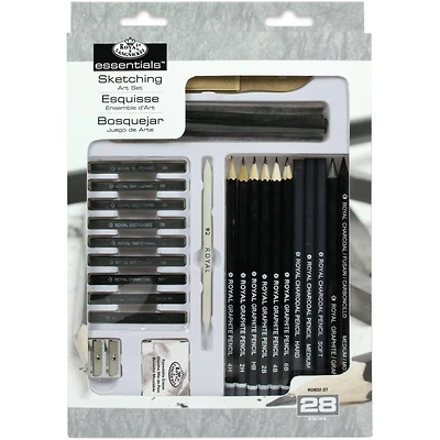 Royal & Langnickel® Essentials™ 28 Piece Drawing Art Set