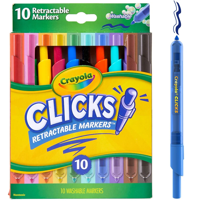 Crayola® Clicks Retractable Markers™