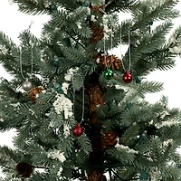 16 Pack 15mm Mini Red, Green & Gold Ball Ornaments by Ashland®