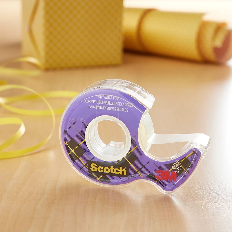 Scotch® Giftwrap Tape, 3-Pack