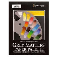 Grey Matters™ Disposable Palette, 9" × 12"