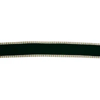 1.5" x 25ft. Green with Gold Edge Wired Ribbon by Celebrate It®