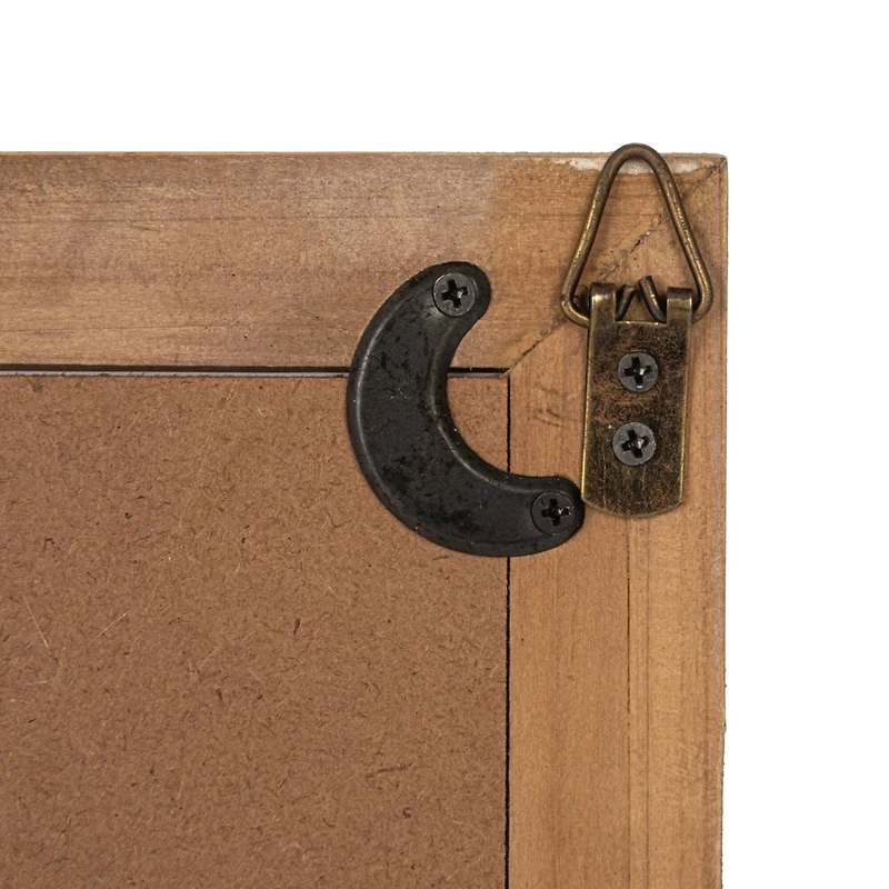 Hello Honey® 15" Wood Framed Rabbit Portrait Wall Art Set