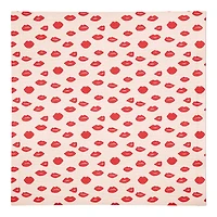 J'adore Lips 10" x 10" Cotton Twill Napkin