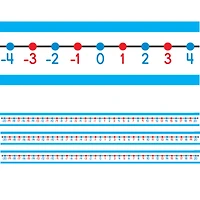 Carson Dellosa Education® -20 to 20 Student Number Lines Manipulative for Grade K-3, 3 Packs of 30 
