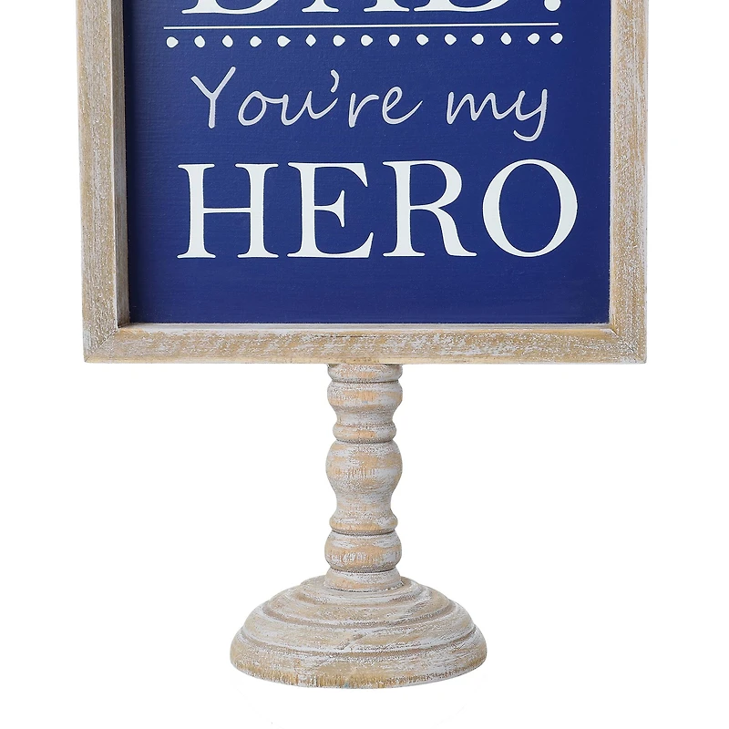 Glitzhome® 11.5" Father's Day Table Décor