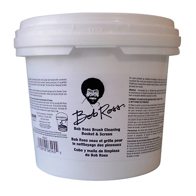 Bob Ross® Brush Cleaning Bucket & Screen