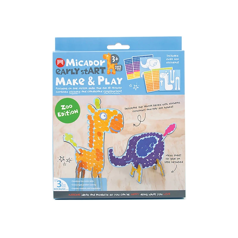 Micador® early stART® Zoo Make & Play