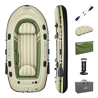 Bestway 9.5ft. Hydro-Force Voyager X3 Inflatable Raft Set