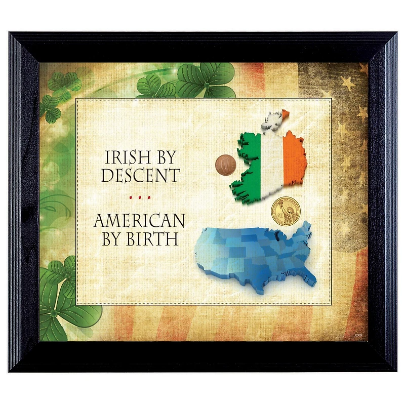 Irish by Descent Wall Frame Décor