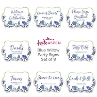 Kate Aspen® Blue Willow Décor Sign Kit