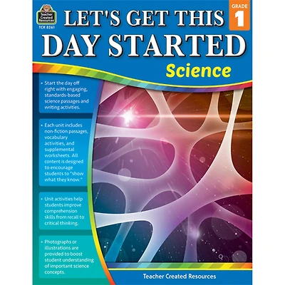 Teacher Created Resources Lets Get This Day Started: Science Grade