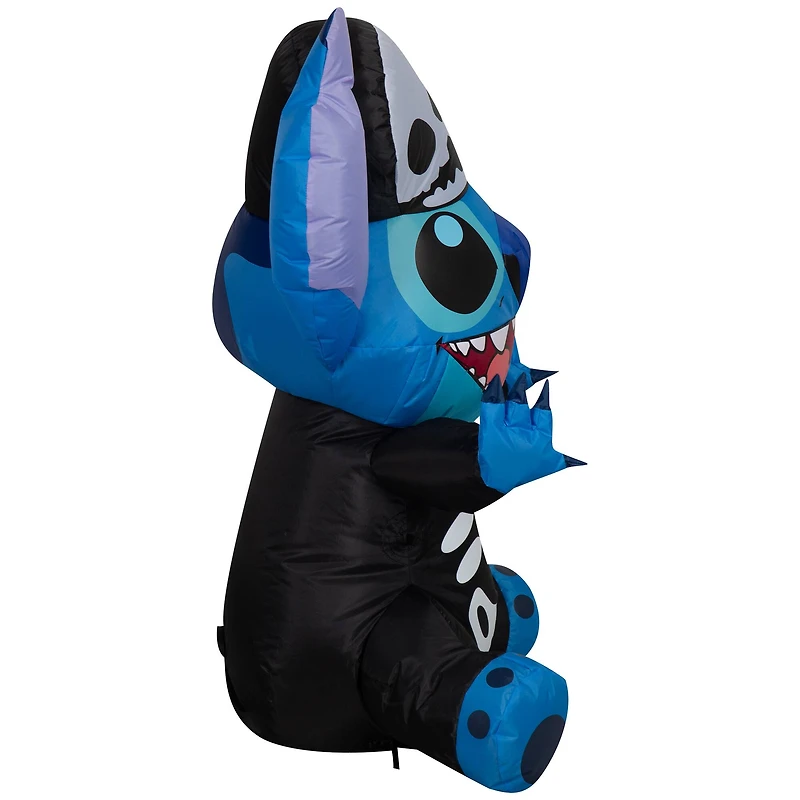 36" AirBlown® Inflatable Disney® Stitch as Skeleton