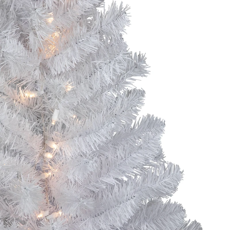 3ft. Pre-Lit Snow White Artificial Christmas Tree