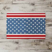 Designs Direct Red & Blue Stars & Stripes Floor Mat