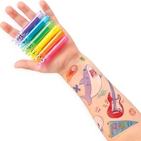 OOLY Tattoo-Palooza Awesome Doodles Temporary Tattoo Set