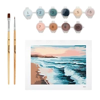 Beach Paint-by-Number Framed Mini Kit by Artist's Loft®