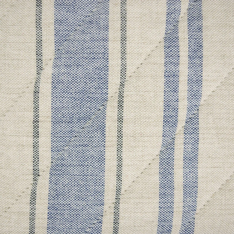 DII® Nautical Blue French Stripe Woven Dishtowel, 3ct.