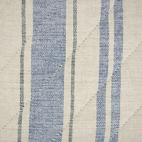 DII® Nautical Blue French Stripe Woven Dishtowel, 3ct.