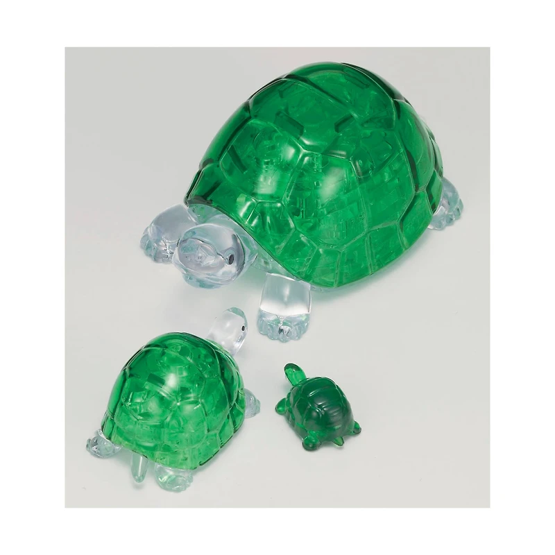 BePuzzled® Original 3D Crystal Puzzle™ Turtles 37 Piece Puzzle