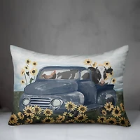 Farmhouse Animals 20" x 14" Indoor/Outdoor Pillow