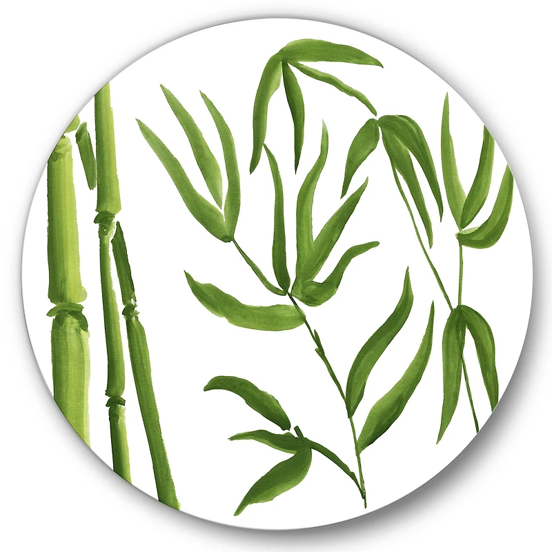 Designart - Bamboo Branches In The Forest IV