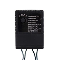 8ft. Pre-Lit Green Pine Artificial Christmas Tree, Clear LED Lights