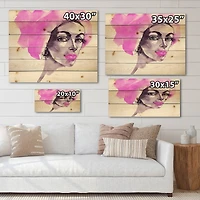 Designart - Afro American Woman Fashion Portrait