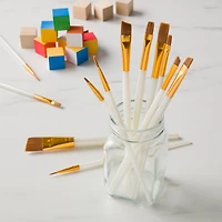 Brown Taklon Super Value Paintbrush Pack By Craft Smart®