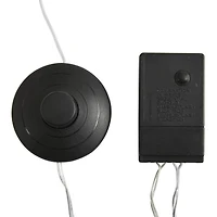 6.5ft. Pre-Lit Flocked Grand Northern Rocky Fir Artificial Christmas Tree, Warm Micro LED Lights