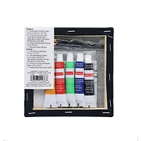 5" x 5" Roses in Web Canvas Painting Kit by Craft Smart®