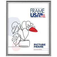 Frame USA Metal I Silver Single Image Picture Frame