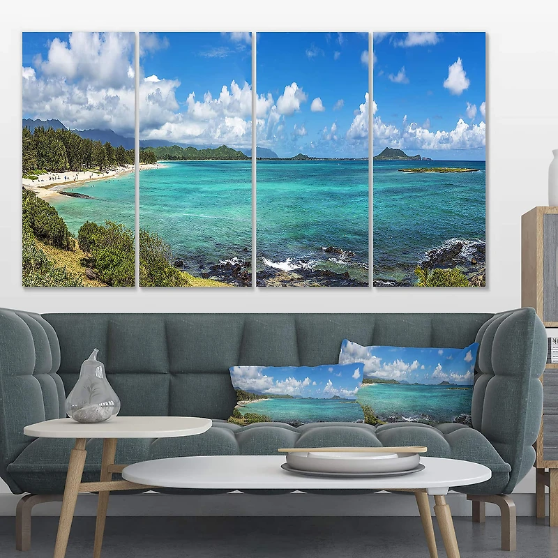 Designart - Kailua Beach in Oahu