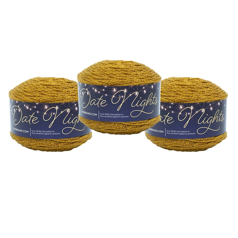 3 Pack Lion Brand® Date Nights Yarn