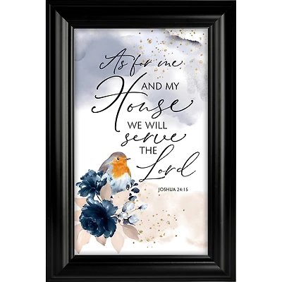 As For Me & My House Heaven Sent Framed Plaque