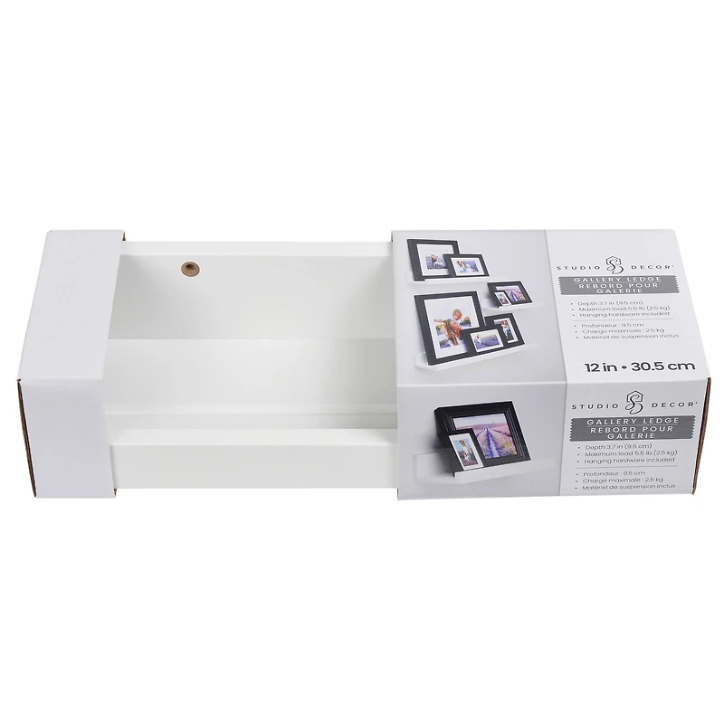 Solid White Ledge by Studio Décor