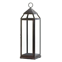 25'' Bronze Contemporary Lantern