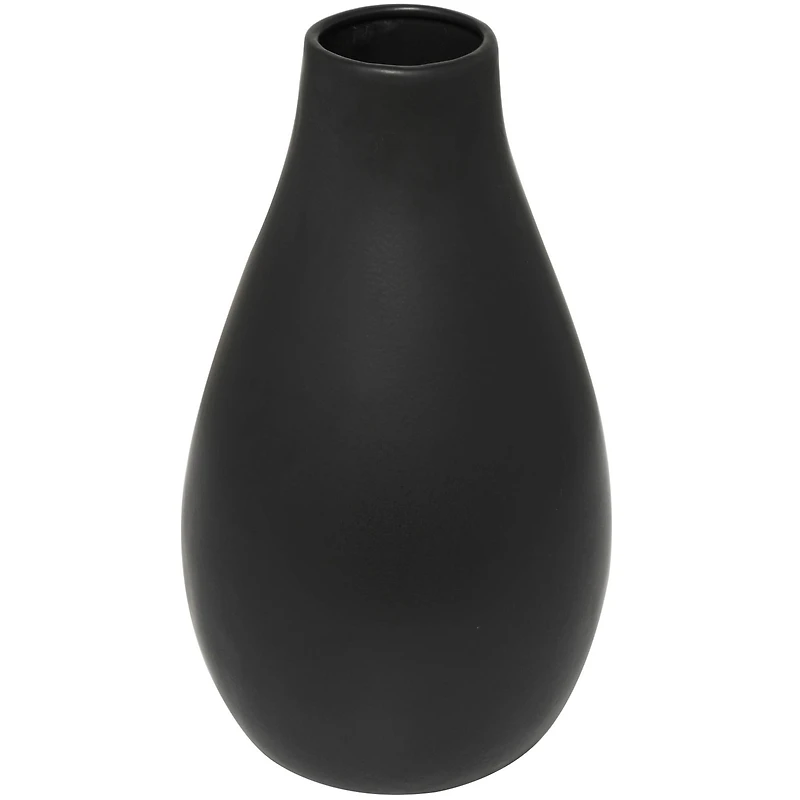 20" Modern Teardrop Ceramic Vase