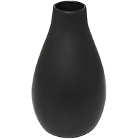 20" Modern Teardrop Ceramic Vase