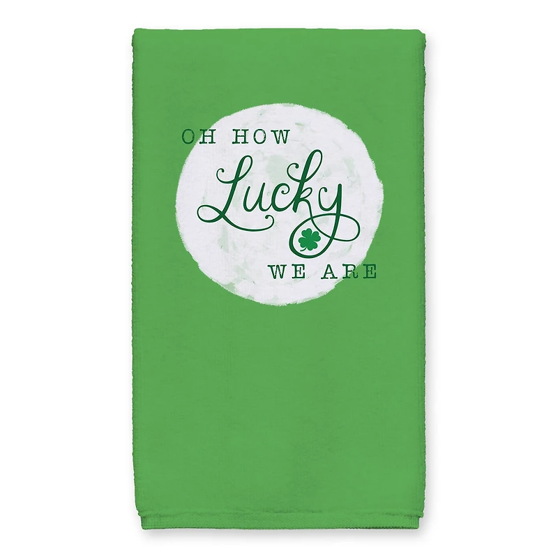 Oh How Lucky St. Patrick's Day Tea Towel Set