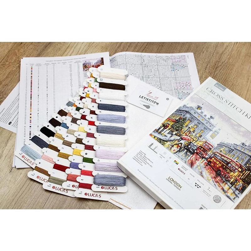 Luca-s London Counted Cross Stitch Kit