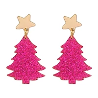 Pink Tree Earrings by Celebrate It™