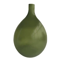 Hello Honey® 12" Green Glass Bud Vase