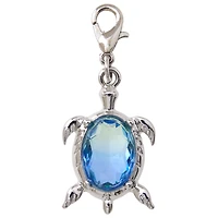 Charmalong™ Rhodium Tortoise Charm by Bead Landing™